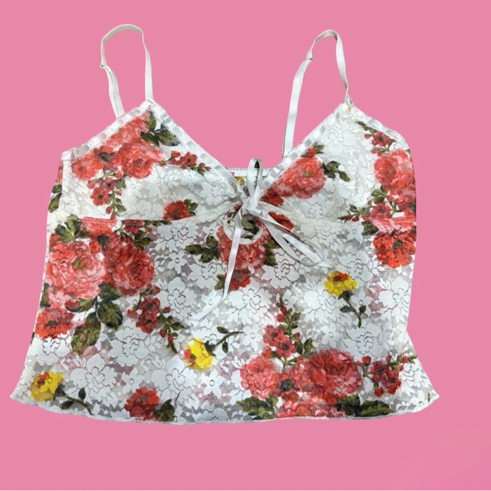 Edikted Floral Lace Cami